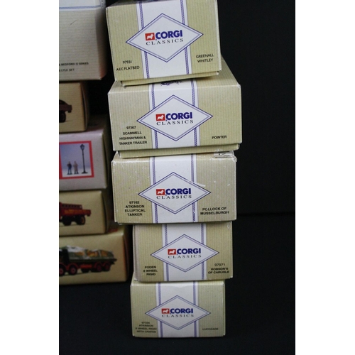 363 - 19 Boxed Corgi diecast models to include Road Transport from Corgi, Commercials from Corgi etc, vg