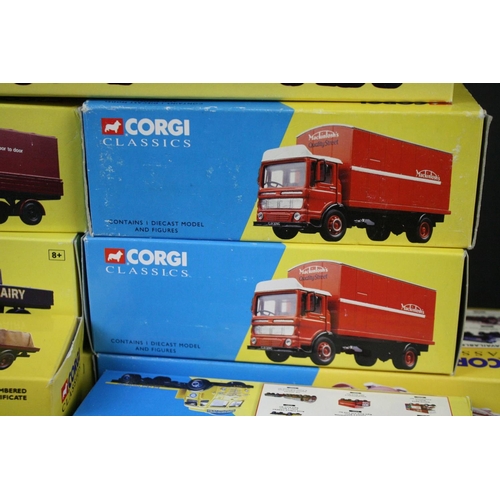 364 - 15 Boxed Corgi Classics haulage diecast models to include 15101 Express Dairy, 27301 Bulwark Transpo... 