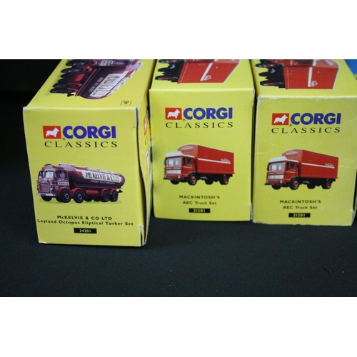 364 - 15 Boxed Corgi Classics haulage diecast models to include 15101 Express Dairy, 27301 Bulwark Transpo... 