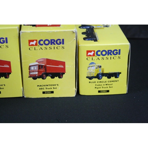 364 - 15 Boxed Corgi Classics haulage diecast models to include 15101 Express Dairy, 27301 Bulwark Transpo... 