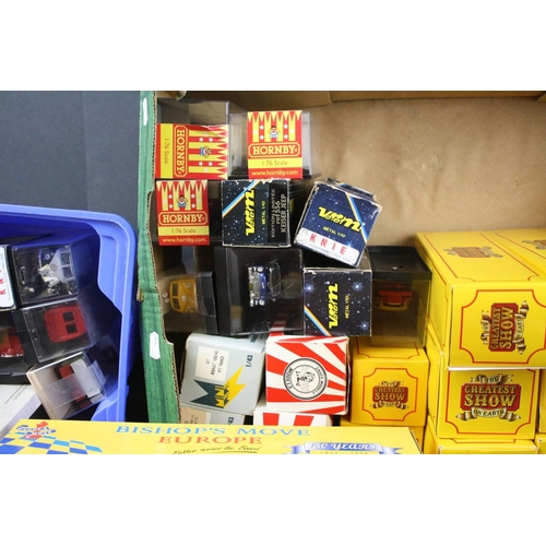 369 - Collection of 43 boxed / cased diecast models with circus related decals to include Verem, IXO, Zaug... 