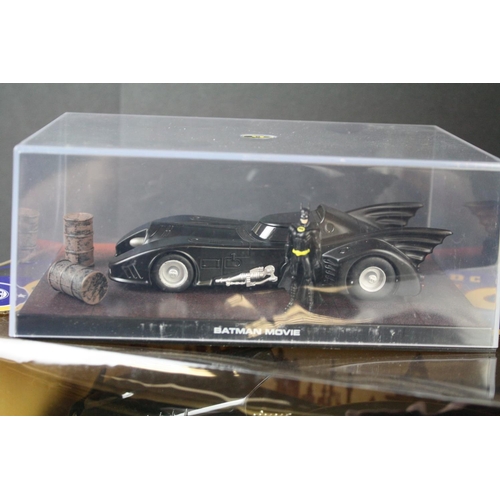 373 - Boxed Corgi 1/18 Batman 2000 DC Comics Batmobile diecast model plus 6 x boxed Corgi 1/43 Batman diec... 