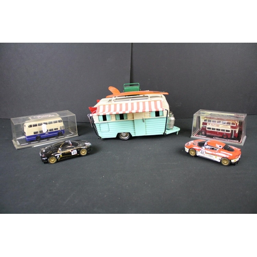 437 - 23 Boxed / cased diecast models to include 12 x Corgi (Original Omnibus, Trackside, James Bond 007, ... 