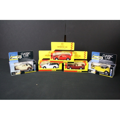 441 - Around 55 boxed diecast models to include Shell, Matchbox, Corgi, EFE, Tootsietoy, etc (2 boxes)