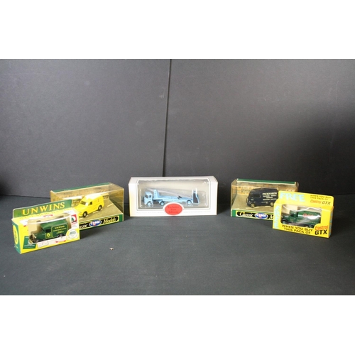 441 - Around 55 boxed diecast models to include Shell, Matchbox, Corgi, EFE, Tootsietoy, etc (2 boxes)