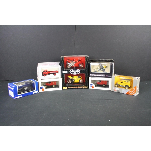 448 - 26 Boxed / cased diecast models to include Corgi (Original Omnibus, Fighting Machines, etc), Lledo (... 