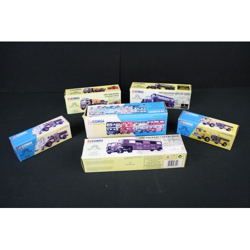 489 - 16 Boxed Corgi Classics diecast models to include 6 x The Brewery Collection (277101 Seddon Atkinson... 