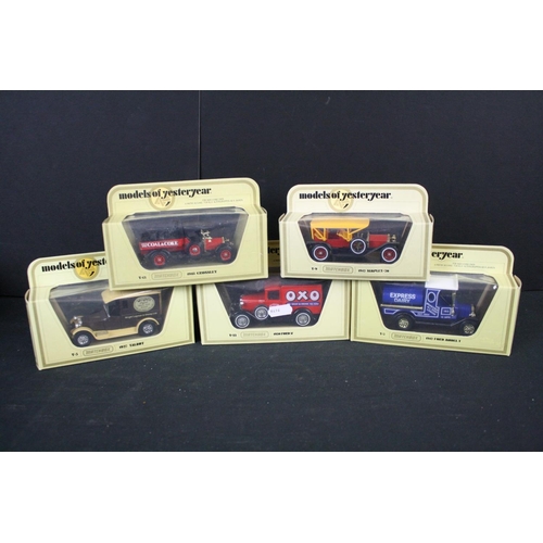 501 - Around 30 Boxed Matchbox Models of Yesteryear to include Y-13 Crossley, Y-12 1912 Ford T, Y-3 1934 R... 