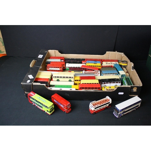 505 - Large collection of commercial diecast models to include haulage and public transport examples featu... 