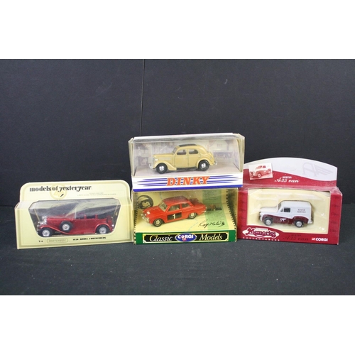 506 - Around 39 Boxed diecast models to include Corgi, Matchbox, Lledo, Zylmax etc, features Matchbox MOY ... 