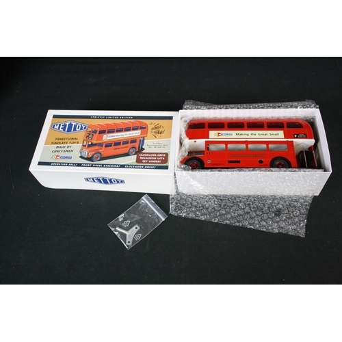 507 - Boxed Telsalda De Luxe Battery Operated plastic Lifeboat plus 4 boxed / carded diecast models to inc... 