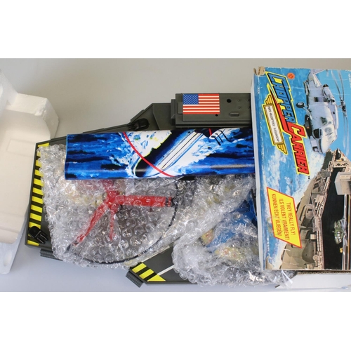 288 - Seven boxed toys to include Woolbro Action Space Ship Reel Battery Operated Spiderman remote control... 