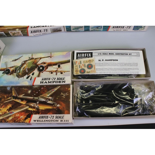 300 - Airfix - 20 Boxed 72 (red stripe) Aircraft model kits to include 11 x Series 2 (MIG. 21, Meteor III,... 