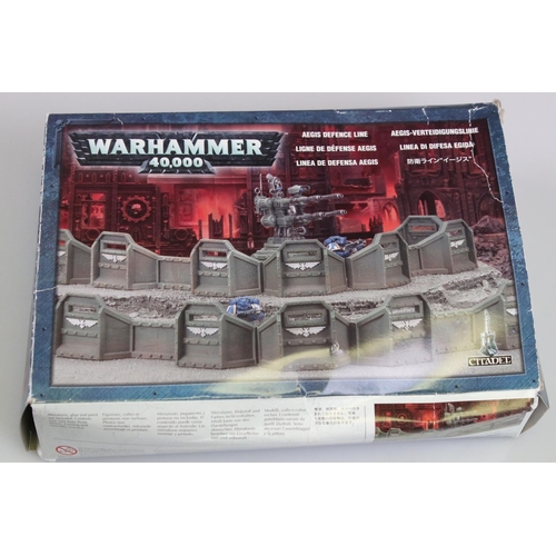 204 - Games Workshop - Boxed Warhammer Gorechosen combat game plus 3 x boxed Warhammer sets to include Fir... 