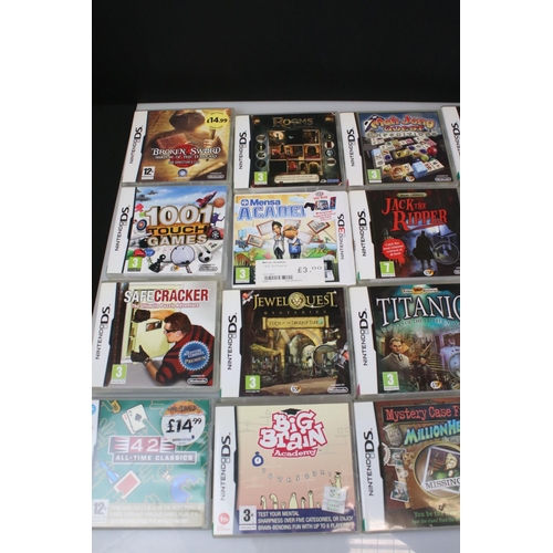 211 - Nintendo DSi and Nintendo 3DS handheld gaming consoles plus 25 x DS games to include Professor Layto... 