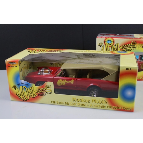 213 - The Monkees - Boxed American Muscle Mobile diecast model, a boxed AMT ERTL The Monkees Mobile 1:25 p... 