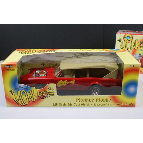 213 - The Monkees - Boxed American Muscle Mobile diecast model, a boxed AMT ERTL The Monkees Mobile 1:25 p... 