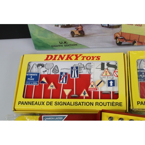 339 - 17 Boxed Atlas Dinky diecast models to include 1420, 530, 1421, 1424G, 1425E, 1408, 1416, 011500, 26... 