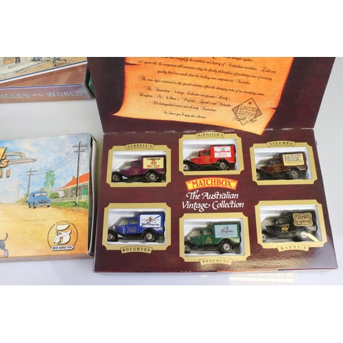 346 - 43 Boxed Matchbox diecast models plus 7 x boxed Matchbox model sets to include The Circus Comes To T... 