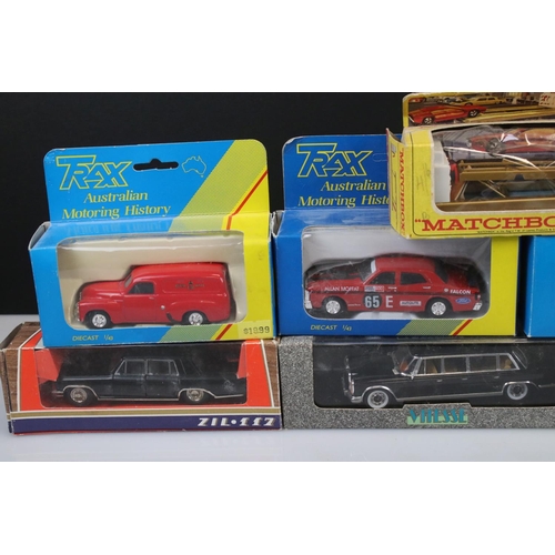 348 - 24 Boxed diecast models to include 4 x Trax, 7 x Matchbox 75 Series, Crescent No 1250 25 PDR Light A... 