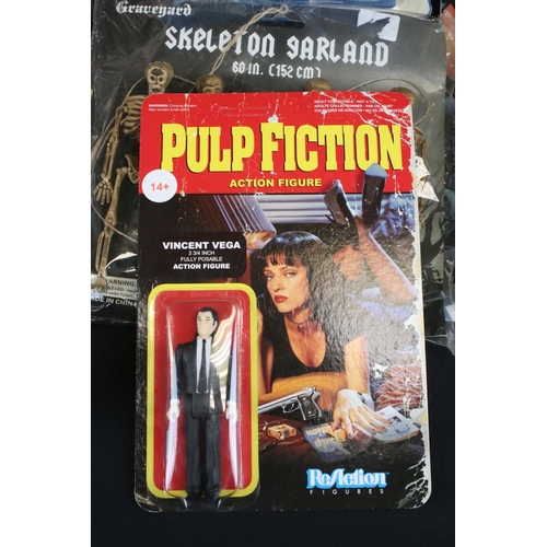 199 - 10 Boxed / carded figures to include Galoob Spice Girls Geri, Reaction Pulp Fiction Vincent Vega, Mc... 