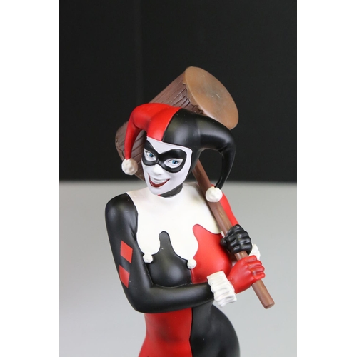 244 - Boxed Eaglemoss Super Hero Collection Harley Quinn with coa