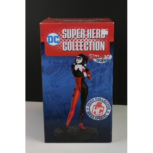 244 - Boxed Eaglemoss Super Hero Collection Harley Quinn with coa