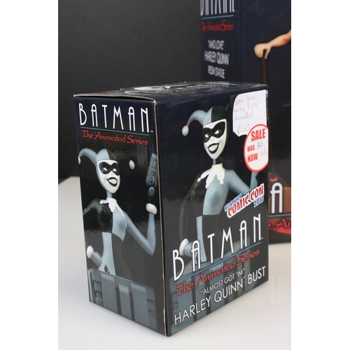 247 - Four boxed Diamond Select Toys DC Batman The Animated Series Harley Quinn figures to include Red & B... 