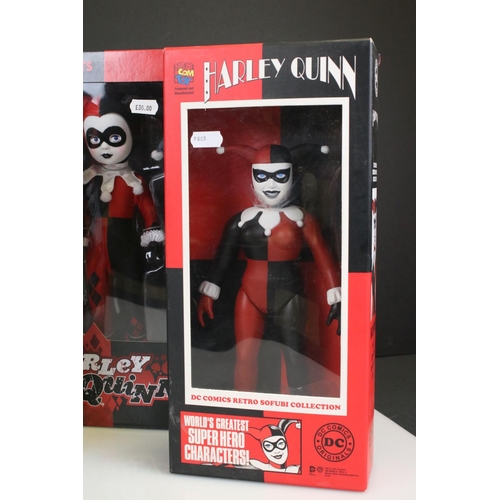 249 - Eight boxed DC Collectibles to include Batman Arkham Asylum Harley Quinn, Harley Quinn Bust 2nd edn,... 