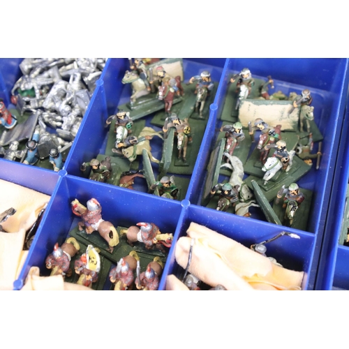 315 - Large collection of 15mm metal Ancient War Gaming figures to include Romans, Early Greek, Late Greek... 