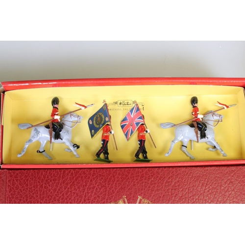 317 - The Great Book of Britains, 100 Years of Britains Toy Soldiers by James Opie including Set of Four L... 