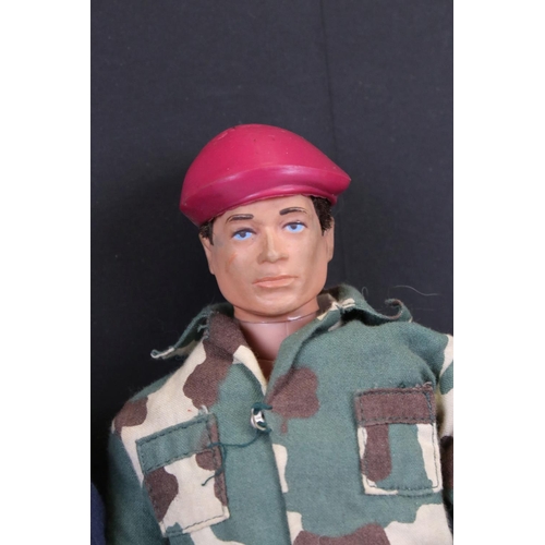 319A - Action Man - Two original Palitoy figures to include Sailor and Red Paratrooper, both in original cl... 