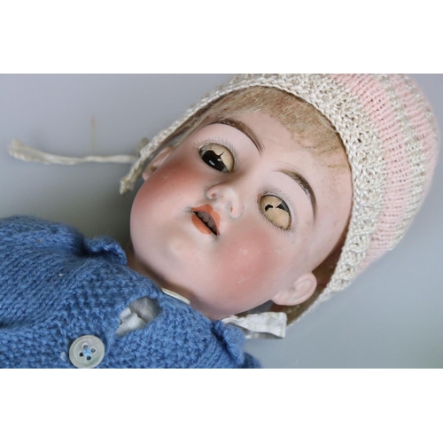 334 - Early 20th century Armand Marseille Bisque Head Doll impressed Floradora to back of head and 2 1/2, ... 