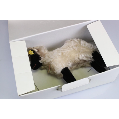 337A - Steiff Snuki Goat soft toy contained within a Steiff box