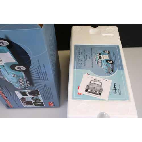 430 - Boxed Sun Star ltd edn 1:12 4785 1963 Morris Minor 1000 Police Panda Car diecast model, complete wit... 