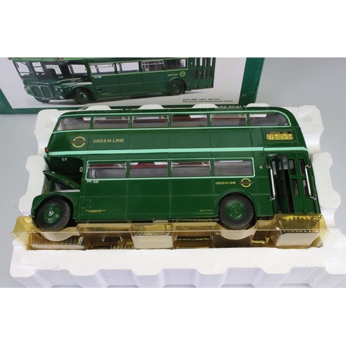 432 - Boxed Sun Star ltd edn 1:24 2912 RMC 1469-469 CLT The Green Line Routemaster Coach diecast model, no... 