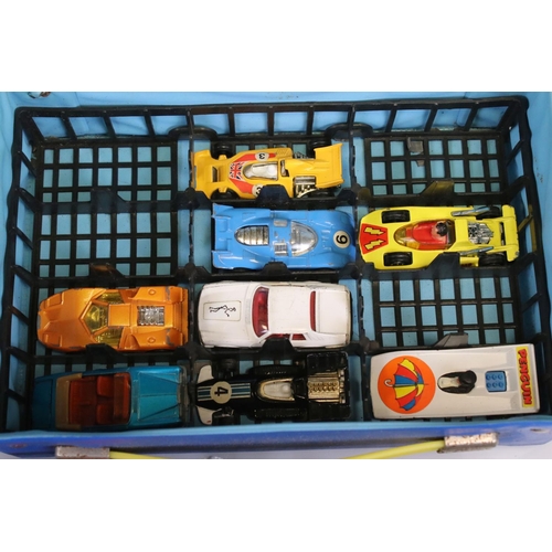 568 - Two Matchbox Carry Cases containing a total of 44 diecast models to include various Matchbox and Cor... 