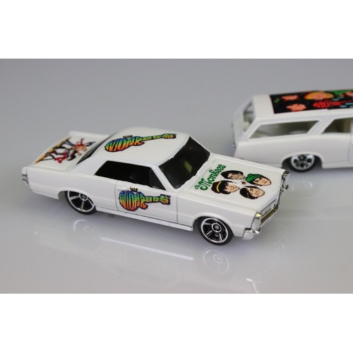 574 - Boxed Husky The Monkees Monkeemobile diecast model (play worn, ex box) plus a play worn Corgi Whizzw... 