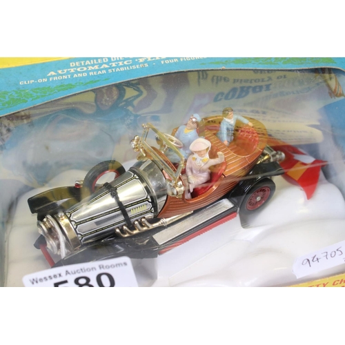 580 - Two boxed TV related Corgi diecast models to include 266 Chitty Chitty Bang Bang complete with 4 x f... 