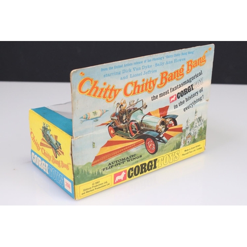 580 - Two boxed TV related Corgi diecast models to include 266 Chitty Chitty Bang Bang complete with 4 x f... 