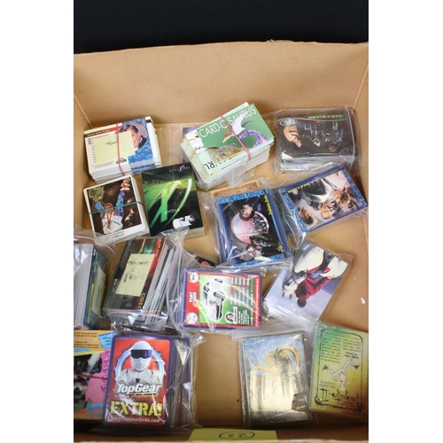 187 - Large collection of TV related Trading Cards to include Batman, The Punisher, X Files, Jericho, Grem... 