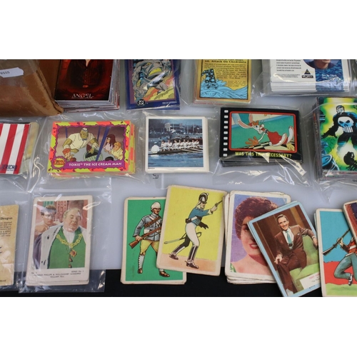 187 - Large collection of TV related Trading Cards to include Batman, The Punisher, X Files, Jericho, Grem... 