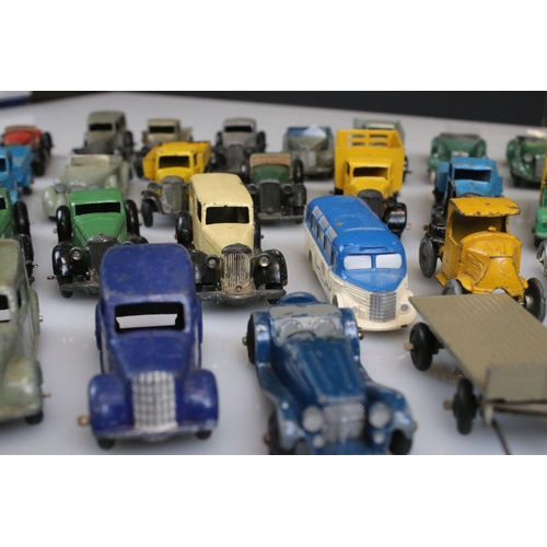 520 - 29 Mid 20th C onwards play worn diecast models, mainly Dinky examples plus a boxed Dinky Supertoys 5... 