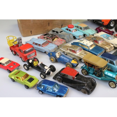 532 - Quantity of mid 20th C onwards play worn diecast models to include Corgi & Dinky, an ERTL General Le... 