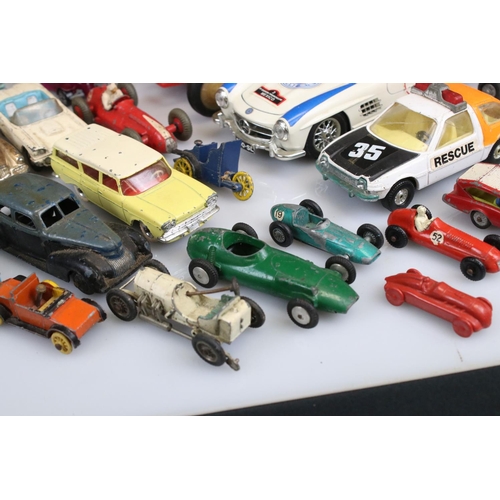 532 - Quantity of mid 20th C onwards play worn diecast models to include Corgi & Dinky, an ERTL General Le... 