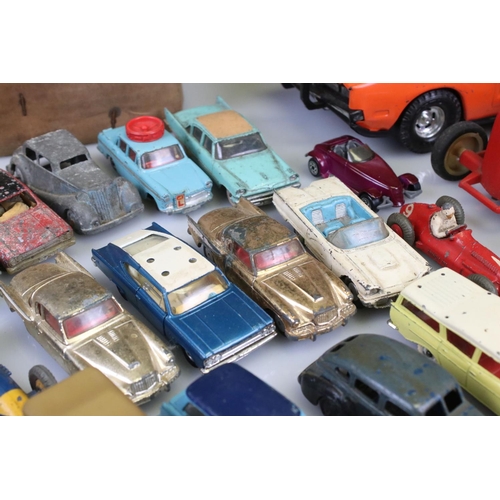 532 - Quantity of mid 20th C onwards play worn diecast models to include Corgi & Dinky, an ERTL General Le... 