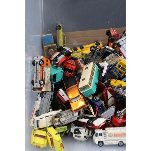 536 - Large quantity of play worn diecast models, mainly Huskey examples, to include Man From UNCLE, Chitt... 