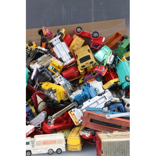 536 - Large quantity of play worn diecast models, mainly Huskey examples, to include Man From UNCLE, Chitt... 