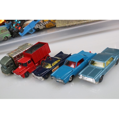 536 - Large quantity of play worn diecast models, mainly Huskey examples, to include Man From UNCLE, Chitt... 