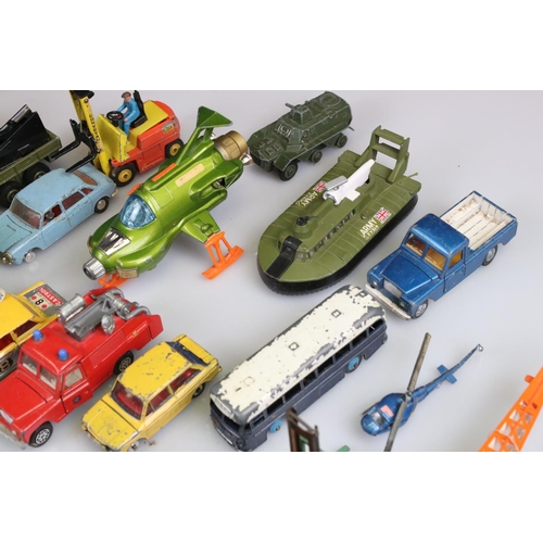 538 - Collection of mid 20th C onwards play worn diecast models to include mainly Dinky examples featuring... 